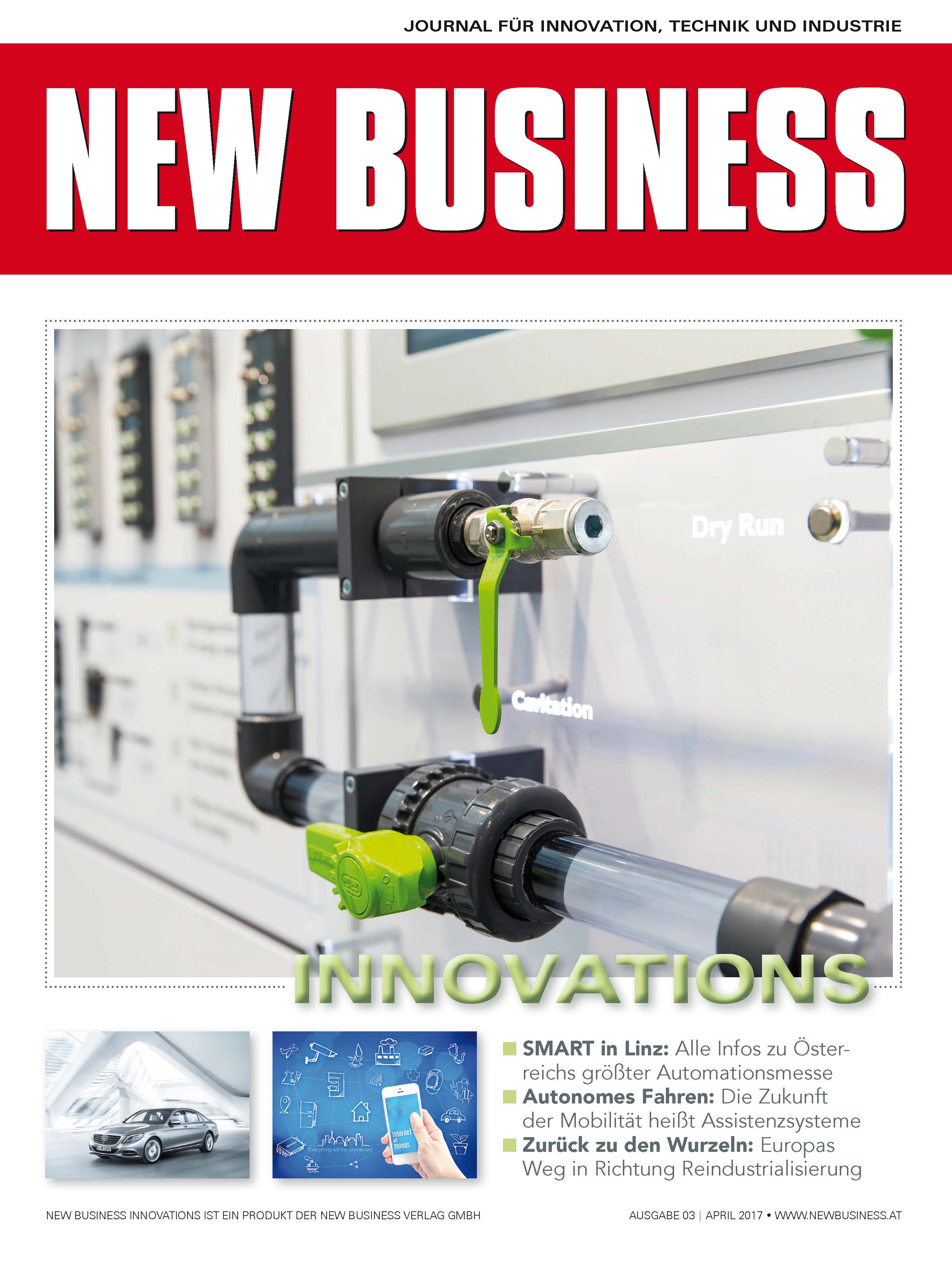 Cover: NEW BUSINESS Innovations - NR. 03, April 2017