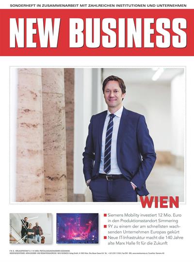 Cover: NEW BUSINESS Bundeslandspecial - WIEN 2021