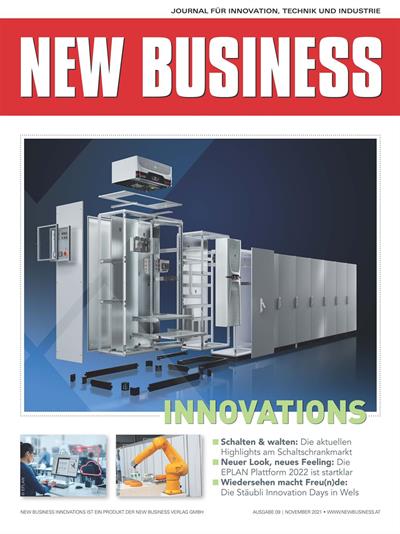 Cover: NEW BUSINESS Innovations - NR. 09, NOVEMBER 2021