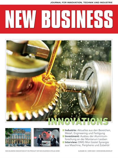 Cover: NEW BUSINESS Innovations - NR. 03, MÄRZ 2022