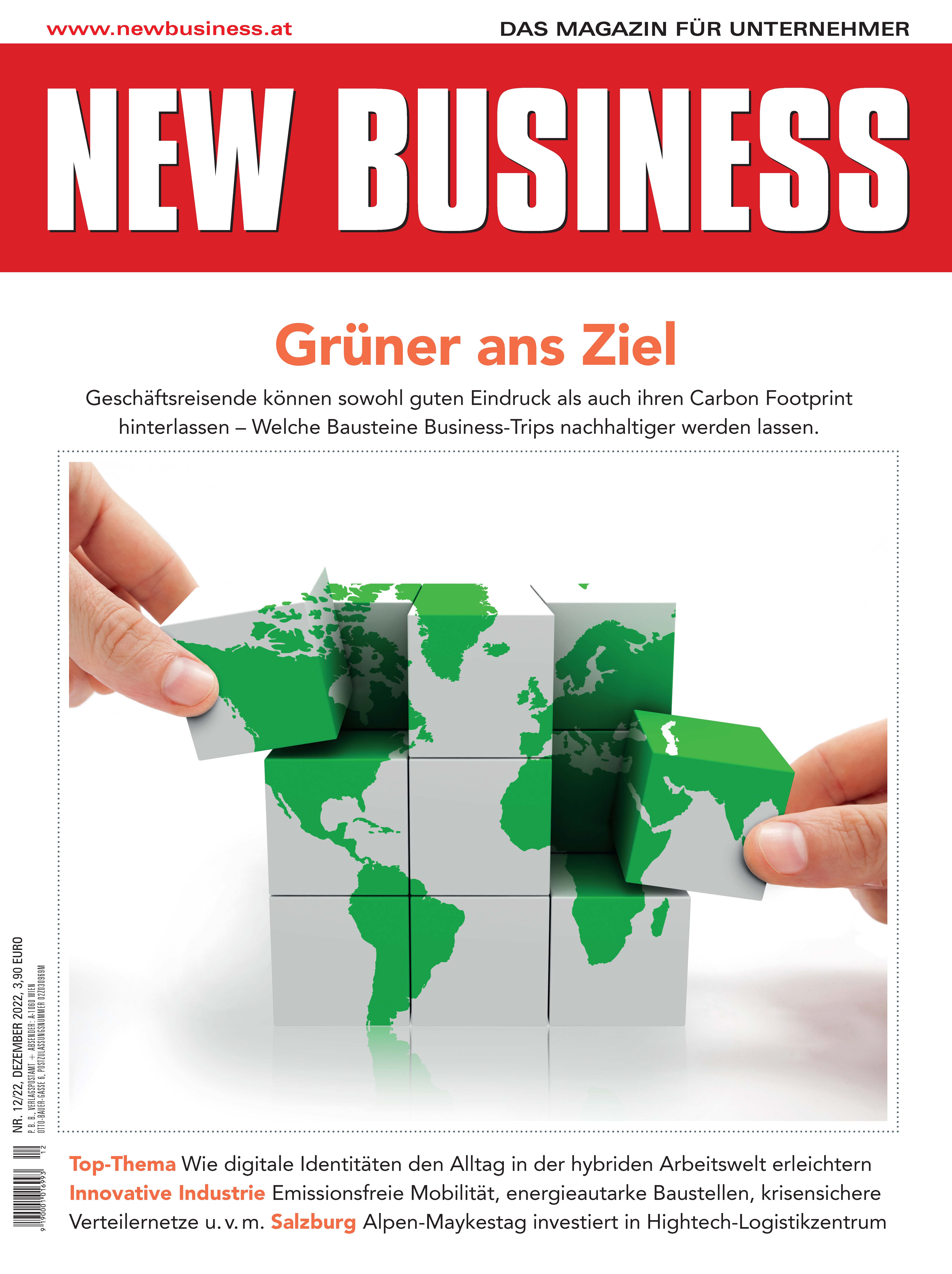 Cover: NEW BUSINESS - NR. 12, DEZEMBER 2022